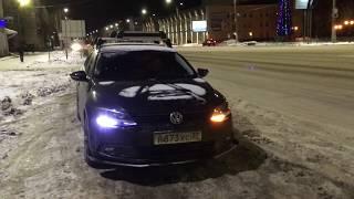 Отключение ДХО при включении поворотника/аварийки Jetta 6