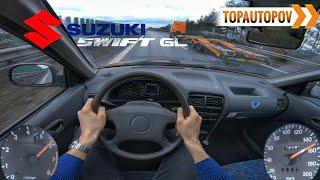 Suzuki Swift 1.0i (39kW) |33| 4K TEST DRIVE POV - ACCELERATION, EXHAUST SOUND & BRAKINGTopAutoPOV