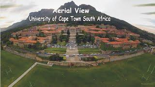 Aerial View University of Cape Town South Africa |University of Cape Town Tour