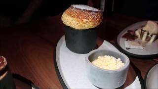 Chocolate and vanilla soufflé, Pastry Chef Sally Camacho, Tesse Restaurant - Sophie Gayot