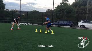 SPEED & AGILITY with resistance using SKLZ recoil 360 - Joner Football