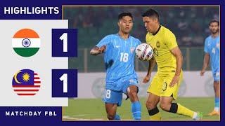 HIGHLIGHTS | India vs Malaysia 1-1 | International Friendly Match 2024