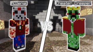 ЧЬЯ ЭКСПА СИЛЬНЕЕ ???? MC DERIAL VS CHEATER_CREEPER #MBars.ru