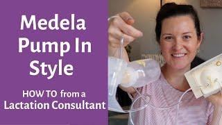 Medela Pump In Style Advanced |  How to use Medela breast pump