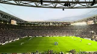 Juventus Fans Sing "Grande Juve (La Bella Signora)" Before Week 1 Match - August 19, 2024