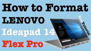 How to Format Lenovo Ideapad Flex Pro 14 Model 13iKB | Factory Reset Lenovo Ideapad Flex Pro 14 | Ne