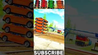 INDIAN BIKE DRIVING  TRAIN VS ALL CAR  THE CHALLENGE STOPPING TRAIN #shorts #viral