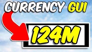 BEST Currency GUI In ROBLOX Studio