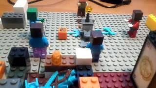 ЛЕГО МАЙНКРАФТ ГОЛОДНЫЕ ИГРЫ#1