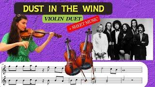 "Dust in the Wind" by Kansas - Violin Duet + sheet music [PDF]