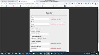 Login Registration Form With AJAX jQuery