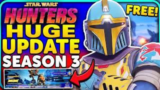 HUGE Update! Star Wars Hunters Season 3 NEW Hoth Map, Skins, Hunter + More!