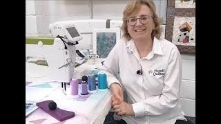 Facebook Live 9th August - NEW Moxie ST 18" stationary longarm  with stitch regulation - demo!