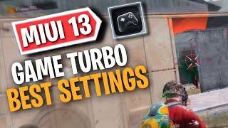 Miui 13 | Game Turbo Settings | Complete Guide | #gameturbo #miui13 #xiaomisettings #lagfree #2022