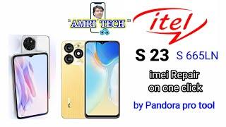 itel s23 itel s665LN imei repair by pandora tool #imei #repair