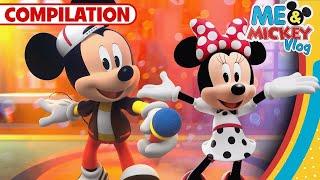 Sing & Dance with Mickey | Me & Mickey | Kids Songs & Nursery Rhymes | Compilation | @disneyjr​