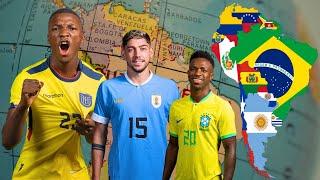 The Best Footballer From EVERY Country In South America (2024)