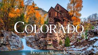 Colorado 4K Autumn Nature Film - Relaxing Piano Music - Beautiful Autumn