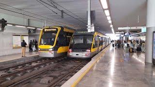 Scenes From The Porto Metro, Portugal.