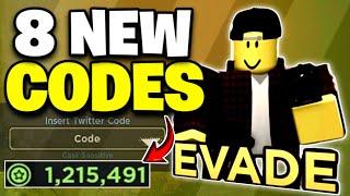 *NEW* EVADE CODES AUGUST 2024 - ROBLOX EVADE CODES IN JULY 2024