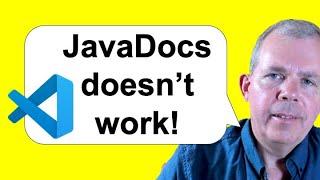 How to generate java docs in VS Code