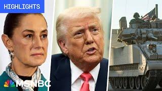 Tariffs paused, can U.S. allies trust Trump?: Trump’s First 100 Days - Day 46 | MSNBC Highlights