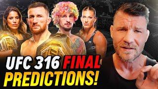 BISPING picks UFC 316: Dvalishvili vs O'Malley 2 | FINAL PREDICTIONS
