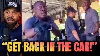 Oil Change Turns UGLY After Customer Jumps Out Mid-Service!