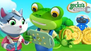 Where Is Blue Mechanical? | Gecko's Garage | Trucks For Children | Cartoons For Kids