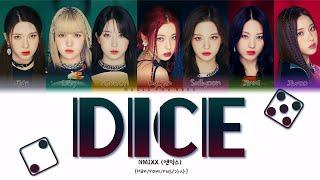 NMIXX - DICE (ПЕРЕВОД | КИРИЛЛИЗАЦИЯ | COLOR CODED LYRICS)
