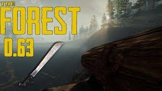 The Forest 0.63 - Что добавили? Берем мачете ! / What's new? Machete ! #1