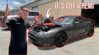 We Modified The World's First HELLEPHANT Swapped Supra!