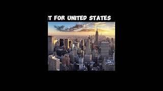 Edit for the United States of America 