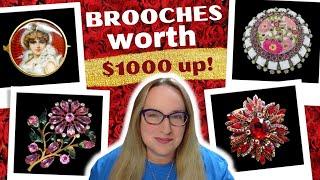 Vintage Brooches That Sell For BIG MONEY Do You KNOW THEM?