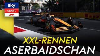 Crash beim Renn-Drama in Baku! | Rennen - XXL Highlights | Großer Preis von Aserbaidschan | Formel 1