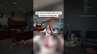 FUNNIEST Kai Cenat Moments at Streamer University!  | #shorts  #kaicenat  #streameruniversity