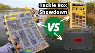 Plano Edge vs Bass Mafia vs Buzbe Tackle Box Review