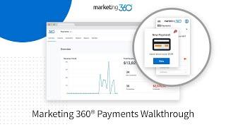 Marketing 360® Payments Walkthrough