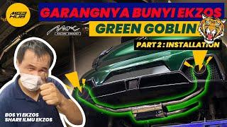 PASANG EKZOS MAX RACING BUNYI GARANG! Part 2 #greengoblin