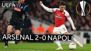 ARSENAL 2-0 NAPOLI #UEL HIGHLIGHTS