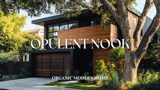 Modern Small House: Organic Modern Interior Design Tips for Contemporary Houses and Small Gardens