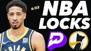 PRIZEPICKS NBA FINALS SUNDAY 6/22/25 - 4 FREE PICKS!!!  (CRAZY RUN!!!) - BEST PLAYER PROPS - GAME 7
