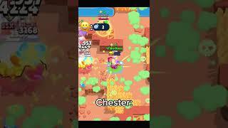 Chester 1v8  #brawlstars #brawlstarsgame