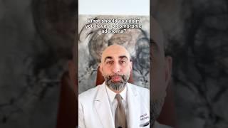 What do you do if you have a pleomorphic adenoma in your salivary gland? Dr. Larian explains.