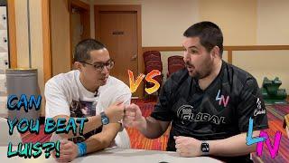 Bowling vs Two Handed Lefty! Match Number 4 of Can You Beat Luis?!