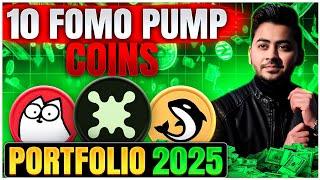 10 Coins Crypto Portfolio 2025 || Best Crypto to buy Now - Top Trending  Altcoins 2025 Hindi / Urdu