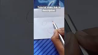 3D water droplets drawing with pencil shading