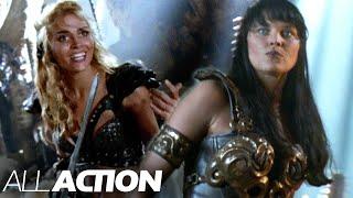 Xena and Callisto's Final Showdown | Xena: Warrior Princess | All Action