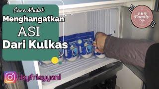 Cara mudah Menghangatkan ASI dari Kulkas