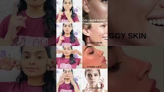 Face yoga for clear skin and radiant face #faceyoga
